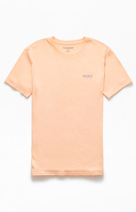 Embroidered Peace T-Shirt