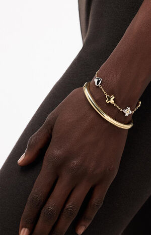 Azura Gold Charm Bracelet image number 2