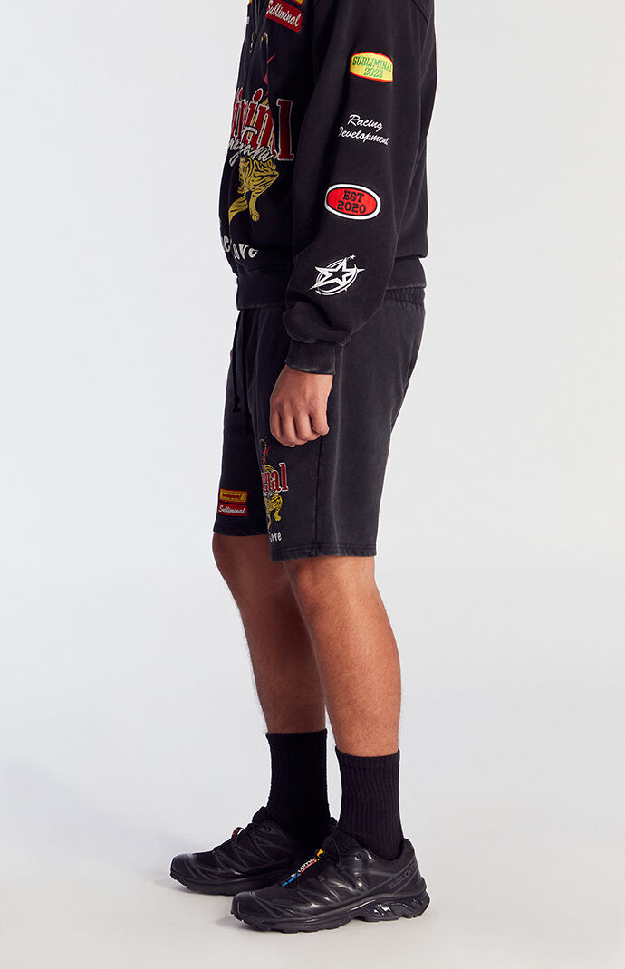 Pacsun Subliminal Fleece Volley Sweat Shorts | PacSun