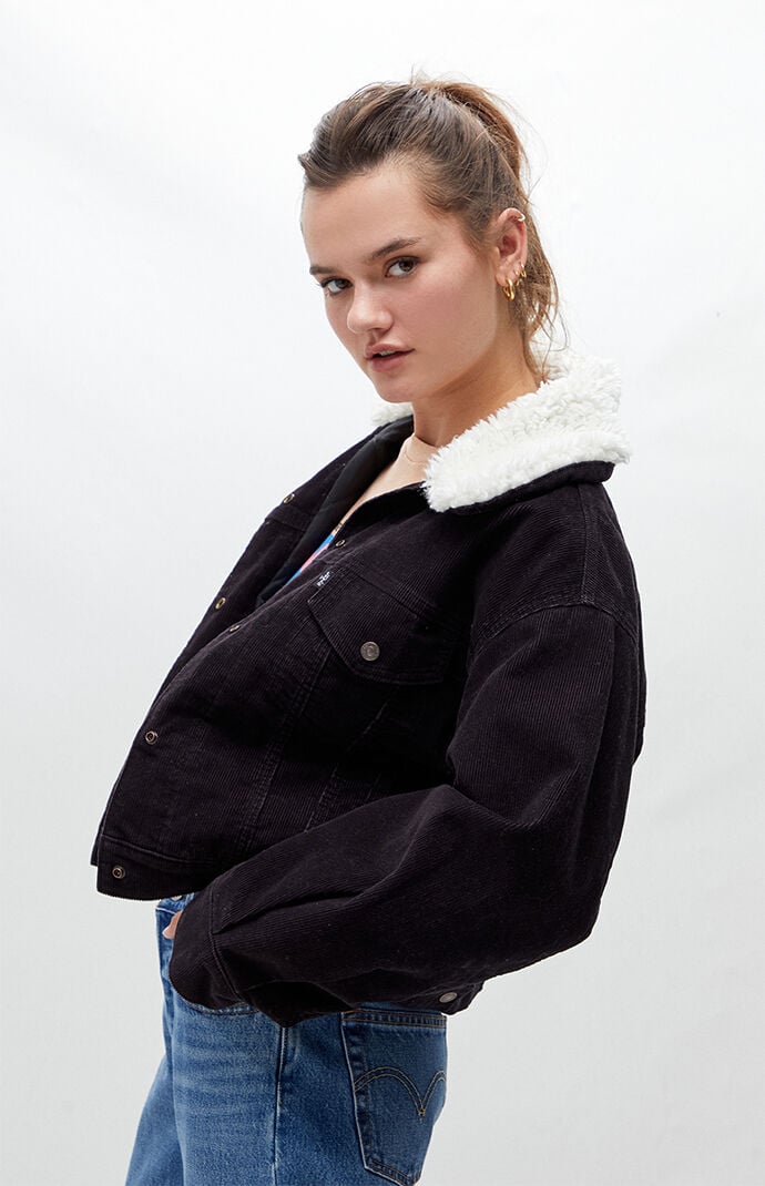Levi's baggy sherpa trucker jacket on sale