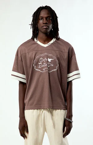 Belle Vie Cropped Football Jersey image number 1