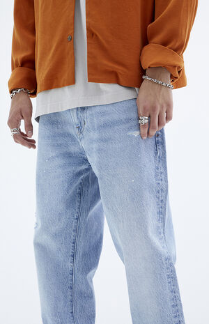 Light Indigo Straight Jeans image number 2