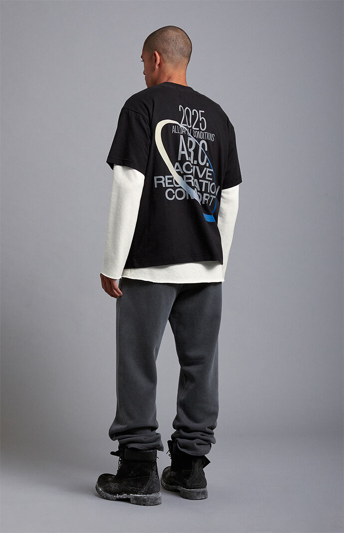 A.R.C. Black System Heavyweight Oversized T-Shirt