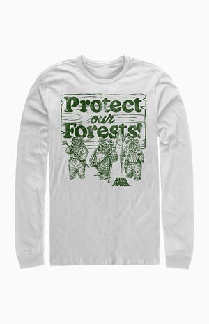 Star Wars Protect Our Forests Long Sleeve T-Shirt image number 1