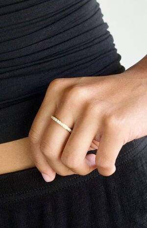 Velia Dainty Eternity Band Ring image number 2