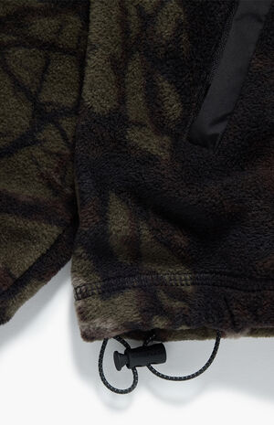 Camo Fleece Half-Zip Pullover Sweatshirt image number 4