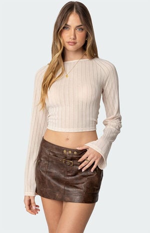 Rachelle Tied Backless Top image number 3