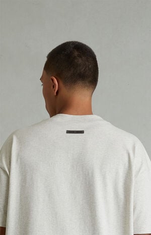 Heather Oatmeal Classic Short Sleeve T-Shirt image number 5