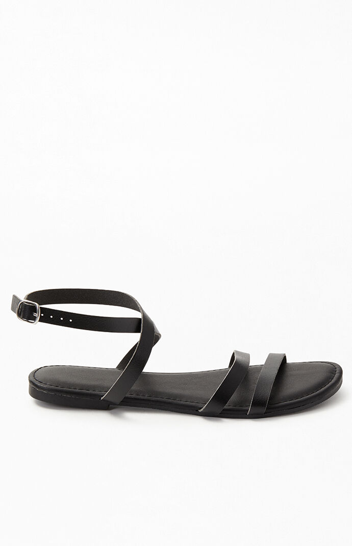 LA Hearts Two Strap Ankle Gladiator Sandals | PacSun