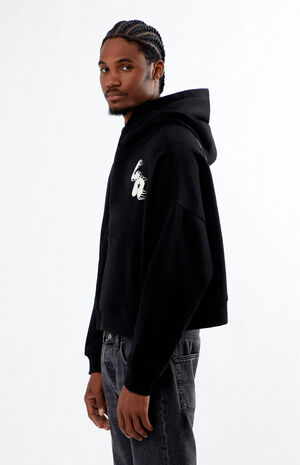 Fiery LA Cropped Hoodie image number 4
