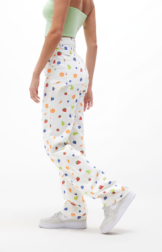 HUECLOSET (ヒュー)★Peach Balloon Carpenter Pants (5color) Women's Cotton Balloon Pants in grey - sizes Small to Large