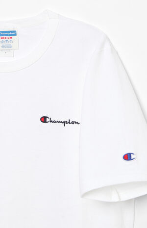 Champion Small Script Applique T-Shirt | PacSun