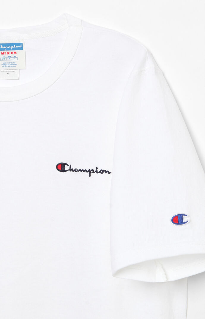 Small Script Applique T-Shirt