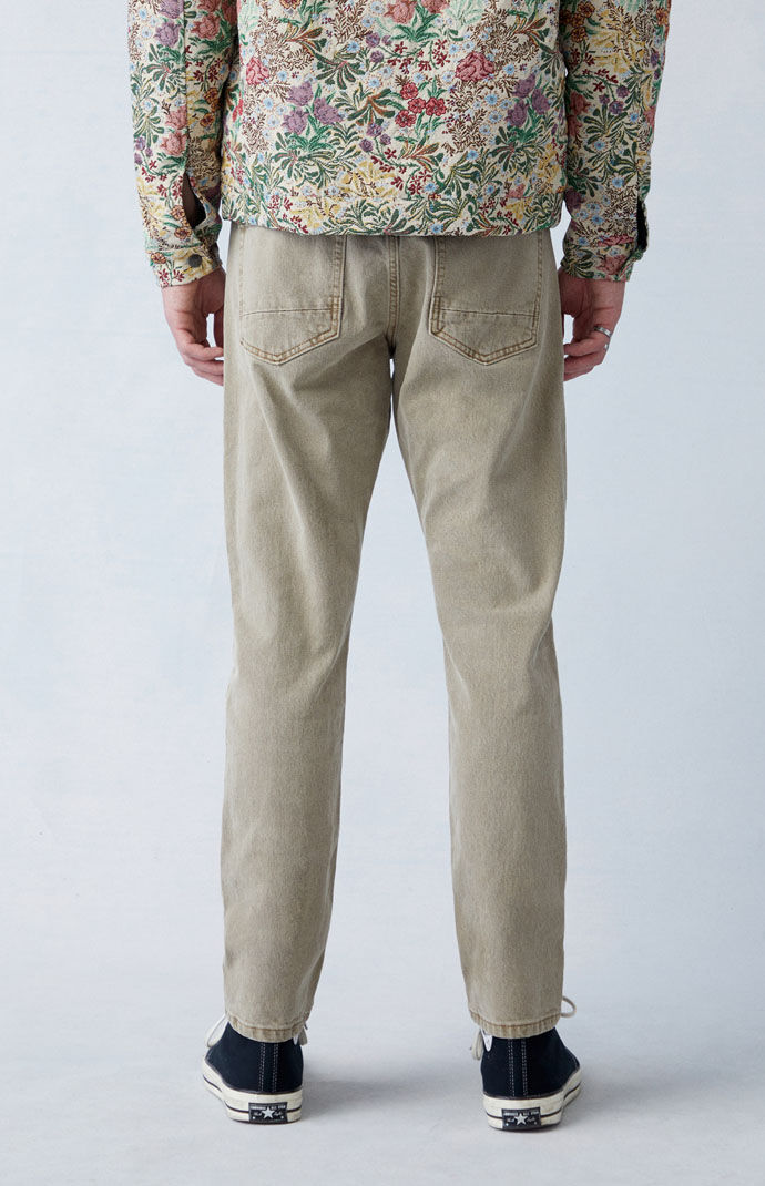 Pacsun Slim Jeans Stretch Comfort Tan