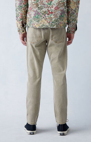 Slim Jeans Stretch Comfort Tan image number 3