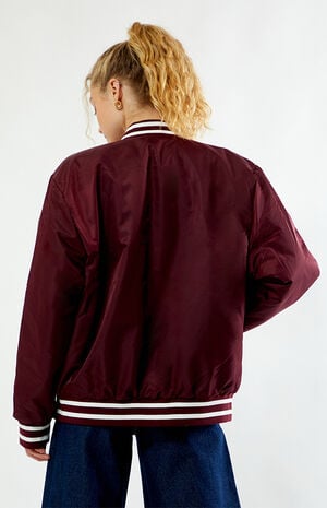 Harvard Crimson A-Game Varsity Bomber Jacket image number 4