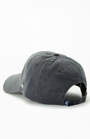 Gray NY Yankees Dad Hat image number 3