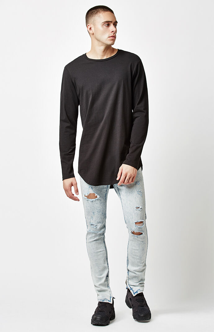 Engel Long Sleeve Scallop T-Shirt