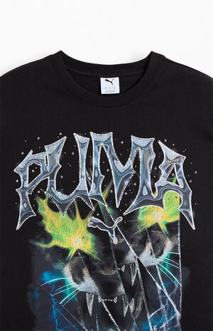 Vintage Cat Boxy T-Shirt image number 2