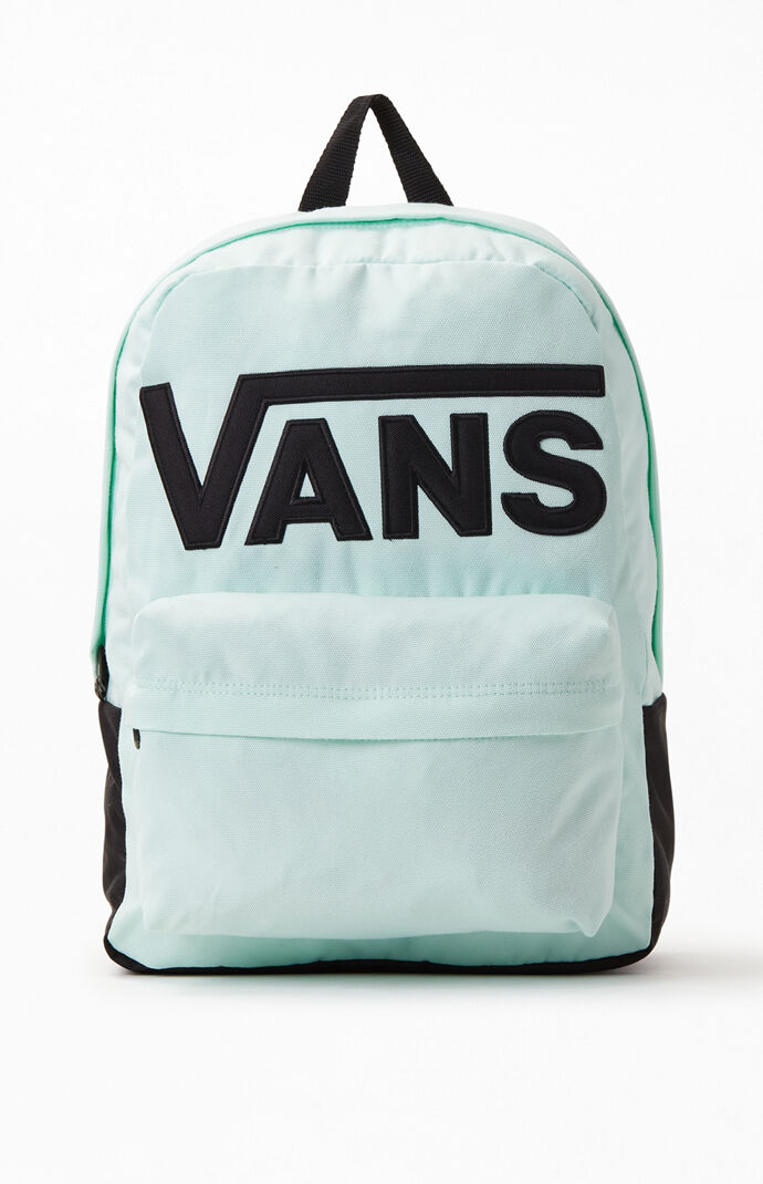 teal vans backpack