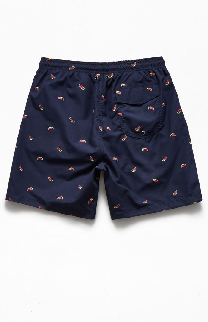 Watermelon Banana 16" Swim Trunks