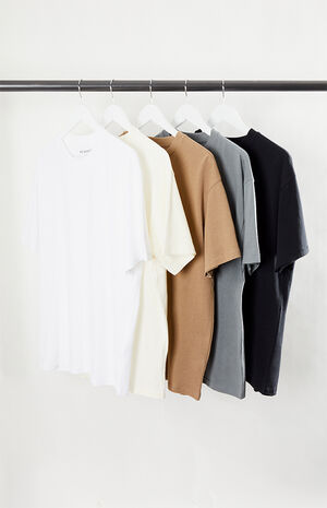 5 Pack Reece Basic T-Shirts image number 1