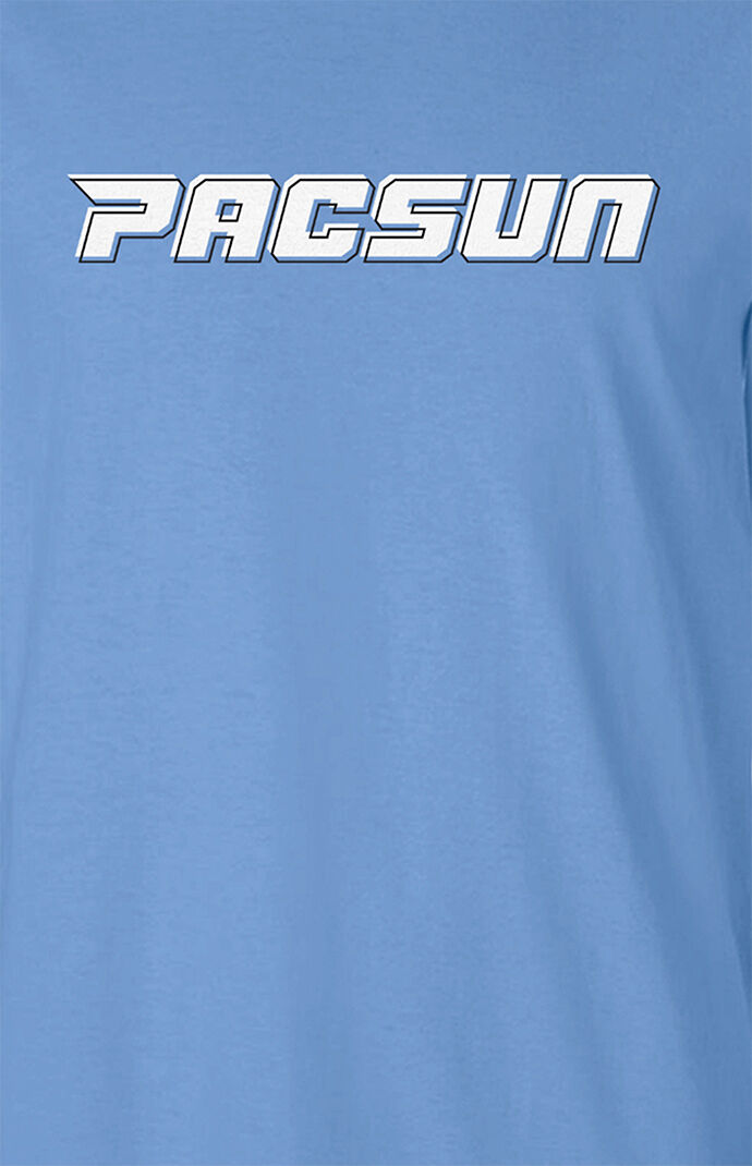 PacSun Italics Logo Long Sleeve T Shirt PacSun