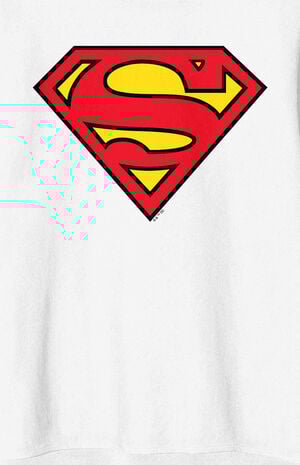 Superman Logo Long Sleeve Crew Neck Sweatshirt image number 2
