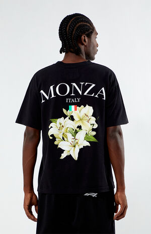 x PacSun Black Monza Italy T-Shirt image number 1