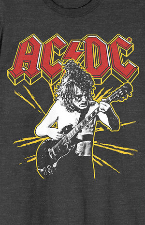 ACDC Yellow Spark T-Shirt | PacSun