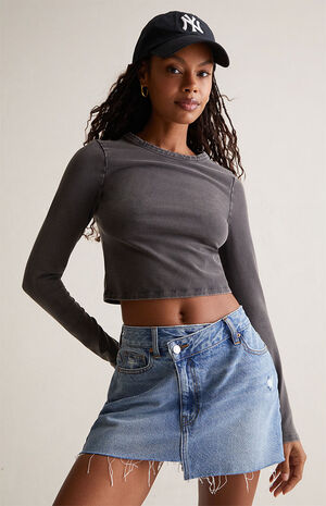 Brenn Long Sleeve Crop Top image number 3