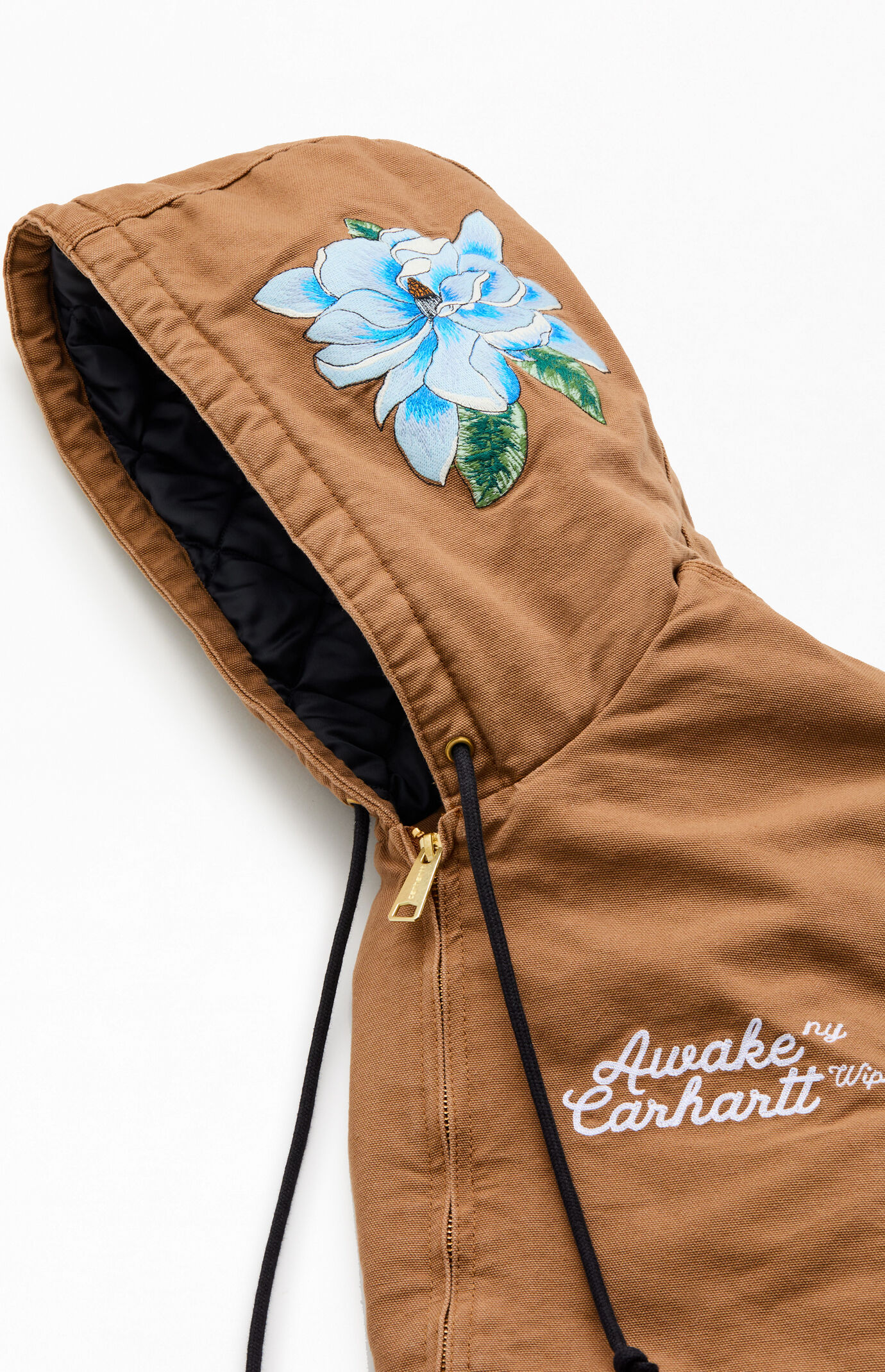 Awake NY x Carhartt Zip Up Hoodie