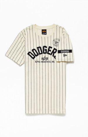 LA Dodgers Pinstripe T-Shirt image number 3