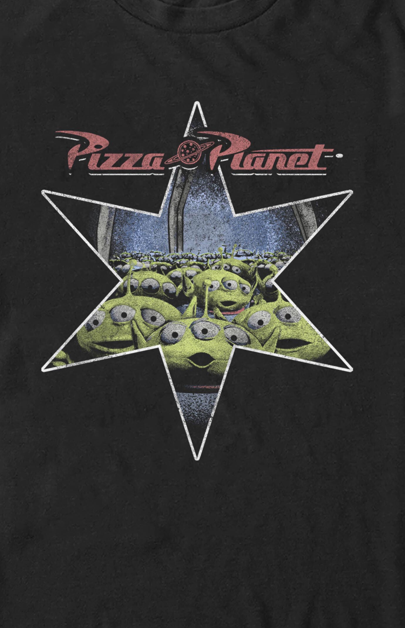 Toy Story Pizza Planet Alien Star T-Shirt