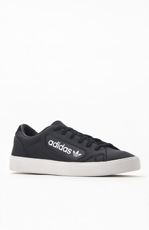 Women's Black Sleek Sneakers image number 2