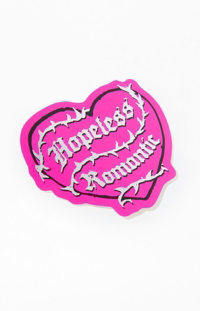 Apply Stickers Hopeless Romantic Sticker