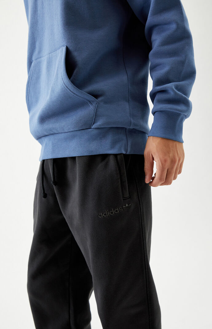 Black Overdyed Sweatpants