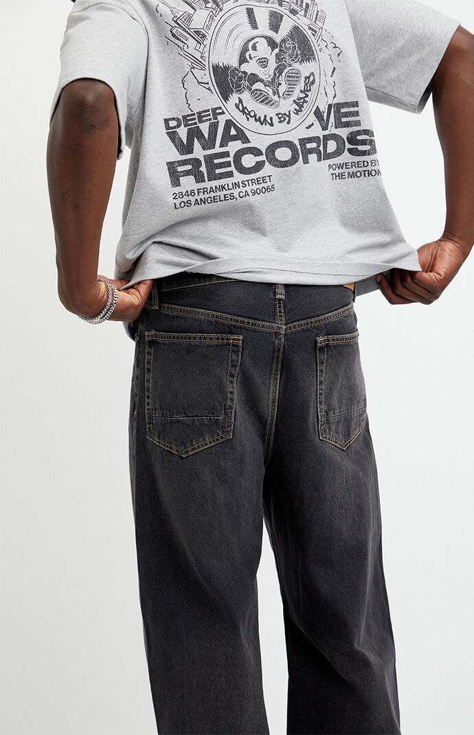 Pacsun Blake Extreme Baggy Jeans Black | Pacsun