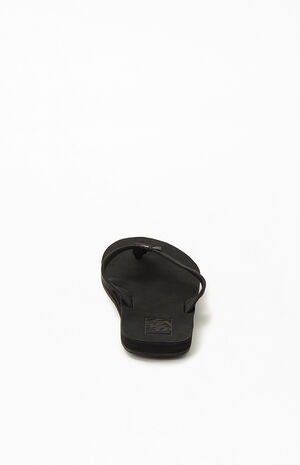 Women's Black Third Point Sandals image number 3