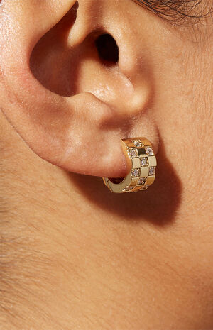 Eden Small Hoop Earrings image number 3