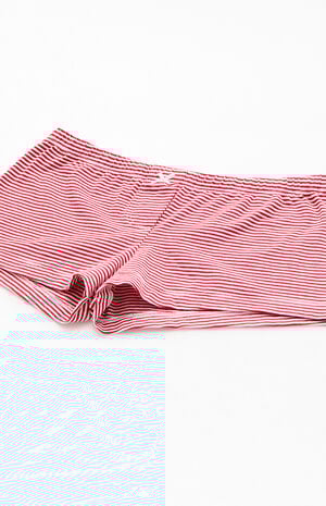 Red Striped Boxer Boyshorts image number 2