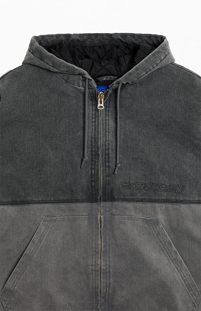 Awake NY Washed Hooded Jacket