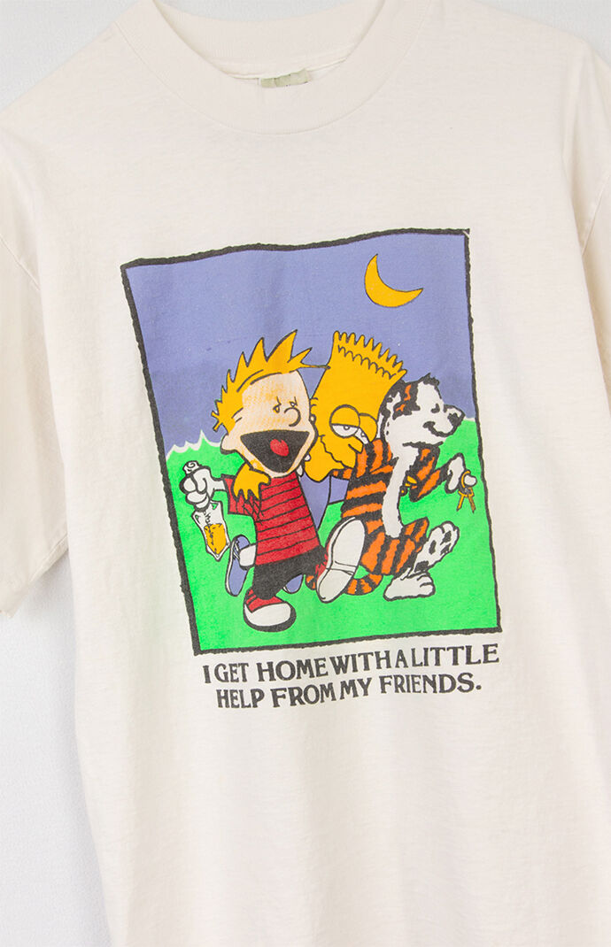 Upcycled Friends T-Shirt