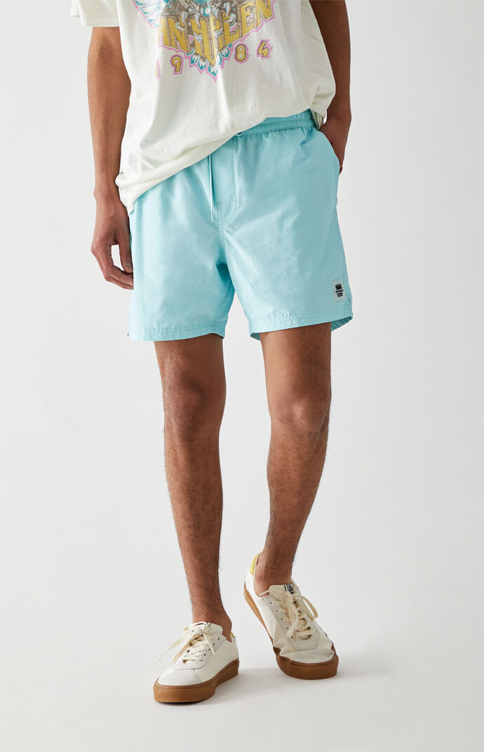 Light Blue Primary Volley Shorts