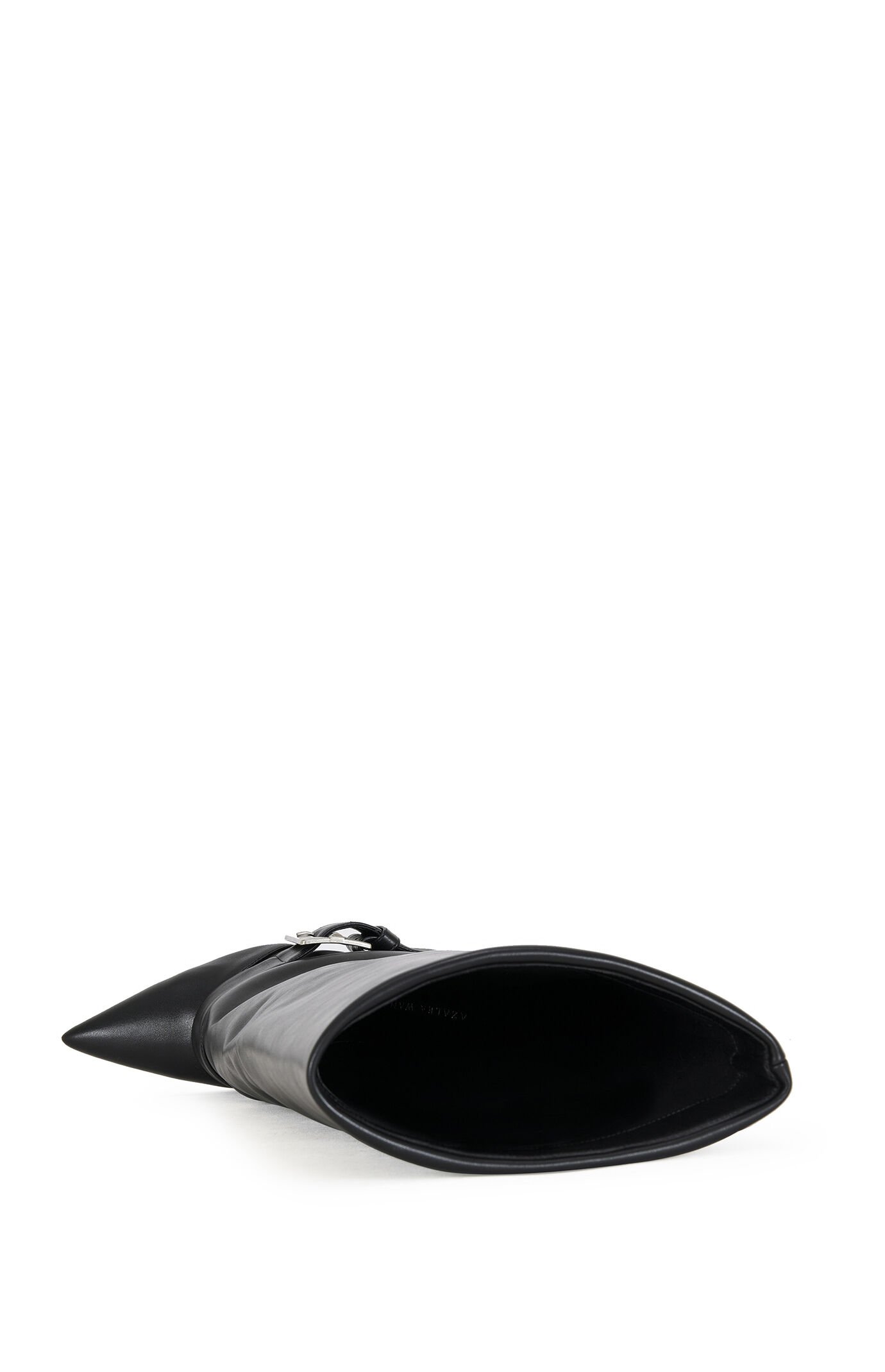 AZALEA WANG Antonina Black Wedge Tall Boots