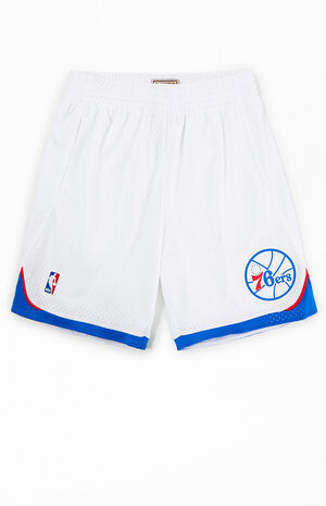 NBA 76ers Basketball Shorts image number 1