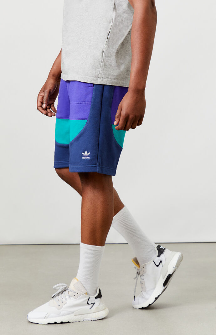 Colorblock Sweat Shorts