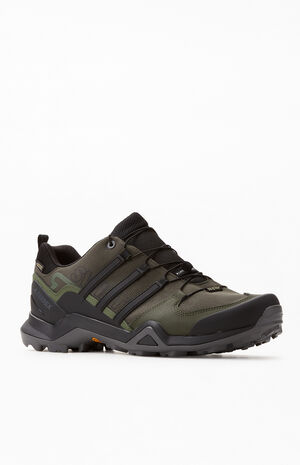 adidas gazelle silver green womens Adidas Terrex Swift R2 Gore-Tex Hiking Shoes Charcoal Grey / Core Black /  Olive Stratus – The Sporting Lodge