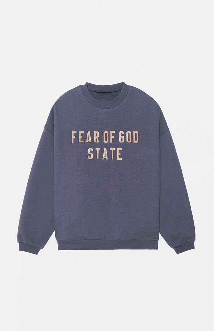 Fear of God Essentials Marine Heavy Fleece Crew Neck