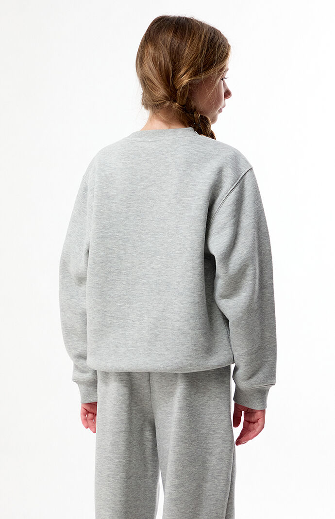 Pacsun Kids Star Applique Crew Neck Sweatshirt